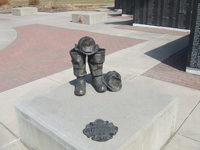 Chicago's contribution to the memorial site.